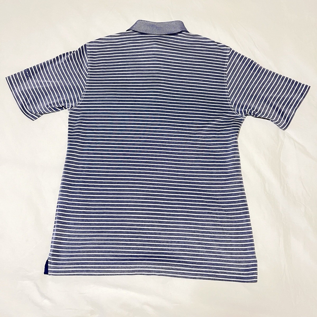 The Old Course St Andrews Link Polo Shirt Mens Medium Blue