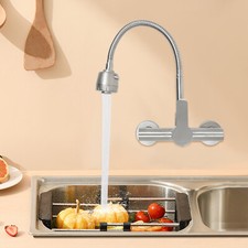 360° Swivel Kitchen Wall Mounted Hah, Swivel Spout, Swivel Wall Mounted Kitchen Faucet