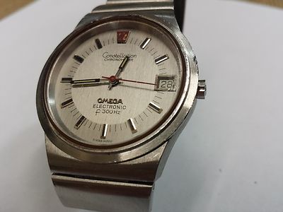 omega constellation electronic f300hz watch