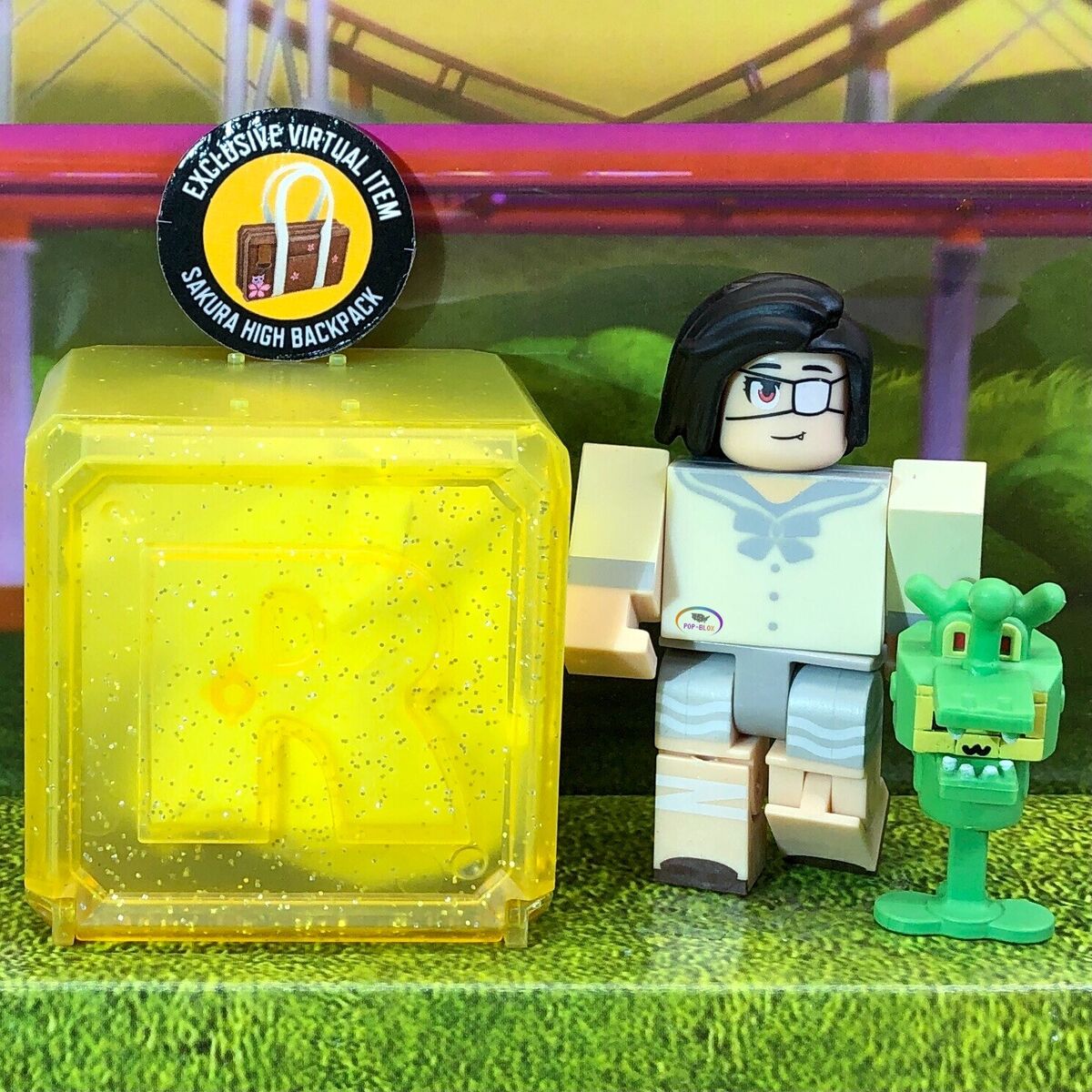 Roblox Series 9 Celebrity Series 7 Exclusive Mystery 2-Pack Easter Set  Bonus Gizmo Egg Virtual Item Code Included Jazwares - ToyWiz