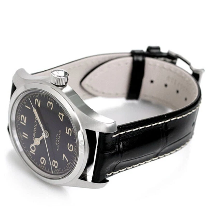 Novo relógio masculino Hamilton cáqui campo Murph automático preto H70605731 - Imagem 3 de 3