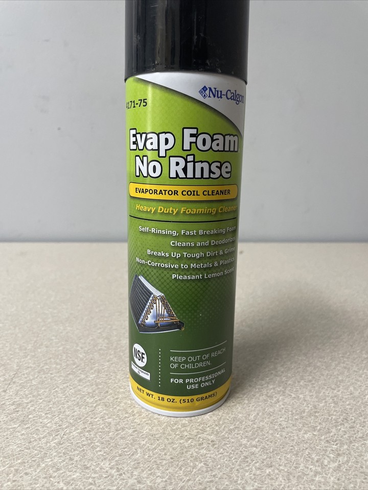 NuCalgon 417175 Evap Foam No Rinse, Aerosol Coil Cleaner (18 oz. can