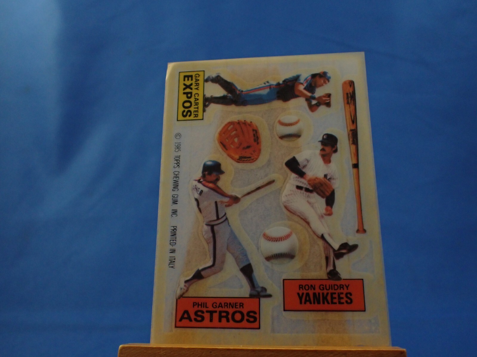 Carter, Garner, Guidry Topps Rub Downs 1985 | eBay