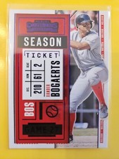 2020 Panini Contenders Draft Ticket Purple #15 Xander Bogaerts - Boston Red Sox