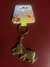 Disney Winnie The Pooh Eeyore Deluxe Brass Keyring - Gift