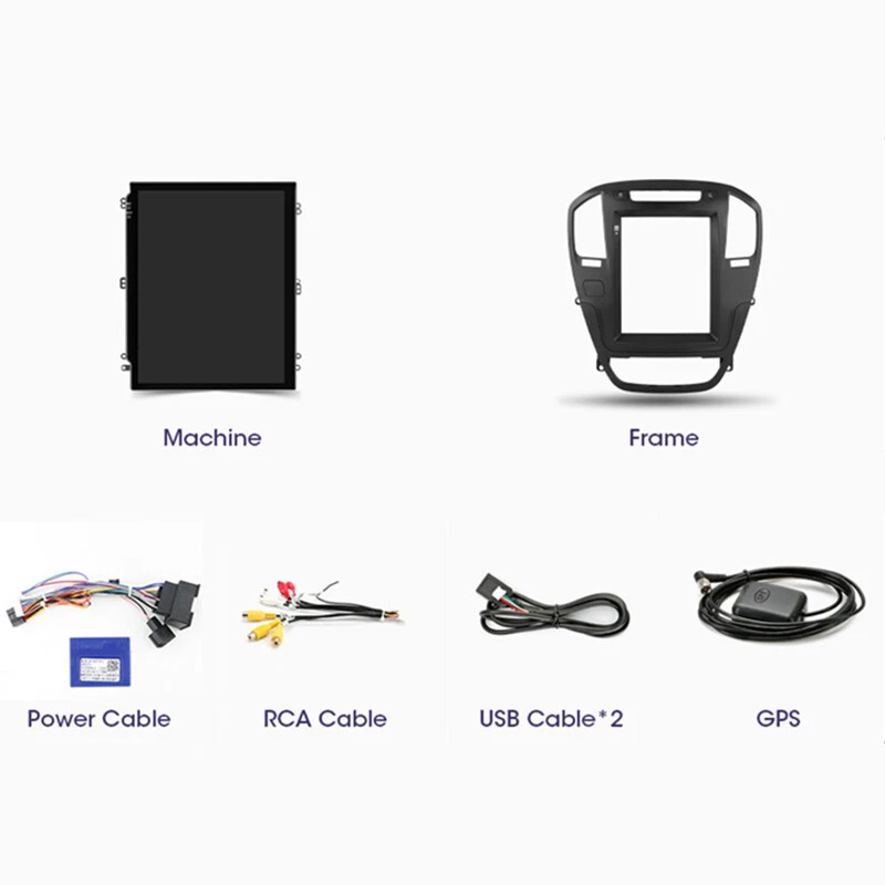 Coche 9.7 pulgadas Android 11 Radio Multimedia GPS Navegación Para Opel Vauxhall Insignia 08-13 Foto 2 de 4