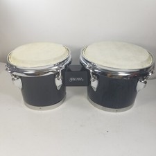 Santana Bongos Black Lacquer Lap Drums