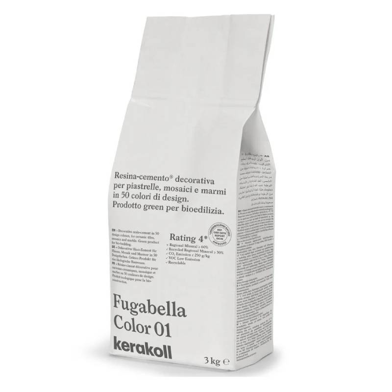 FUGABELLA COLOR 01 BIANCO   KERAKOLL  3 KG