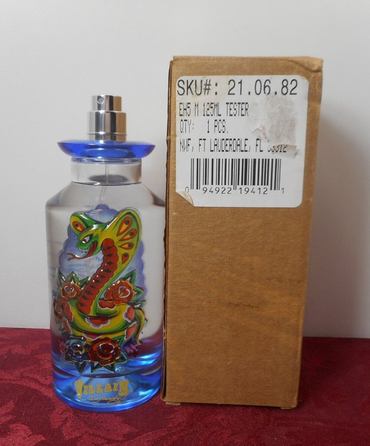 Ed Hardy Villain edt Cologne Spray for Men NEW/UNUSED in Box 4.2 fl oz