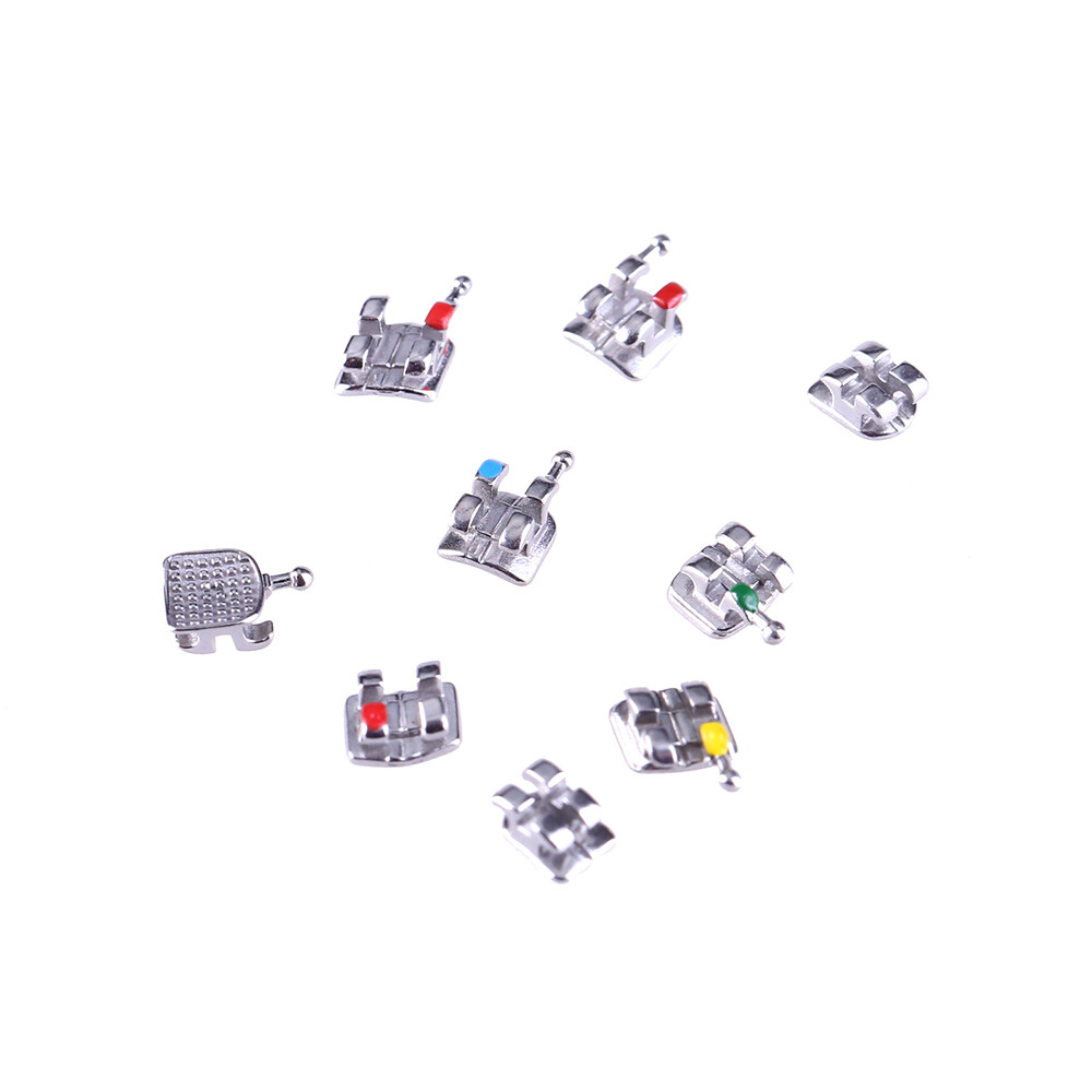 10 boxes Orthodontic Dental Metal Brackets MIM Braces Mini 10 boxes Orthodontic Dental Metal Brackets MIM Braces Mini