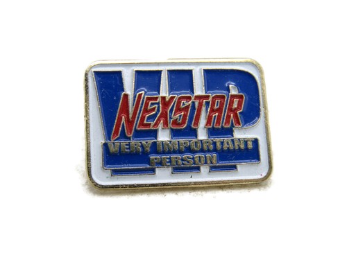 Nexstar Media VIP Very Important Person Lapel Pin Enamel Badge TV Broadcasting