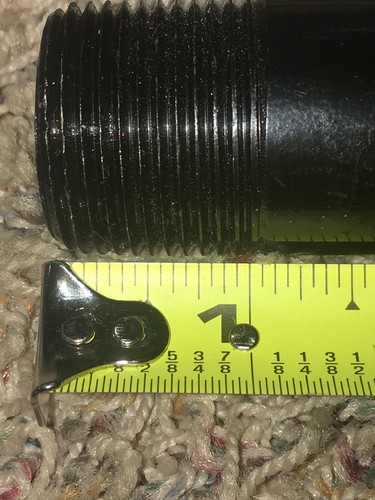 1" BLACK STEEL 6" LONG NIPPLE fitting pipe npt 1" x 6 " - Picture 9 of 10