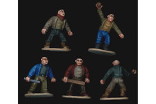 28mm PULP 06A Civilians/Survivors 5 Figures