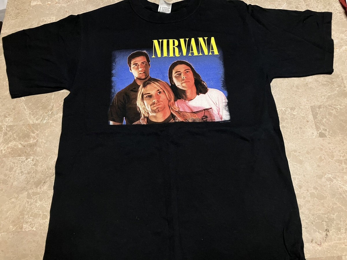 2005 Nirvana T Shirt Anvil Tag Medium/Pre Owned | eBay 2005 Nirvana T Shirt Anvil Tag Medium/Pre Owned | eBay