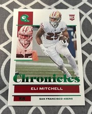 2021 Panini Chronicles RC Eli Mitchell RC #79 SP Green Holo Parallel