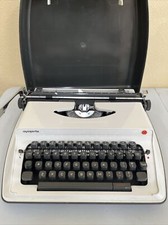 Vintage Olympiette International Model S12 Portable Typewriter/TESTED&WORKING thumbnail
