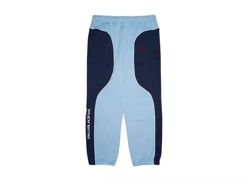 Pantalon de survêtement HF0832 436 Supreme Jordan Tricot bleu