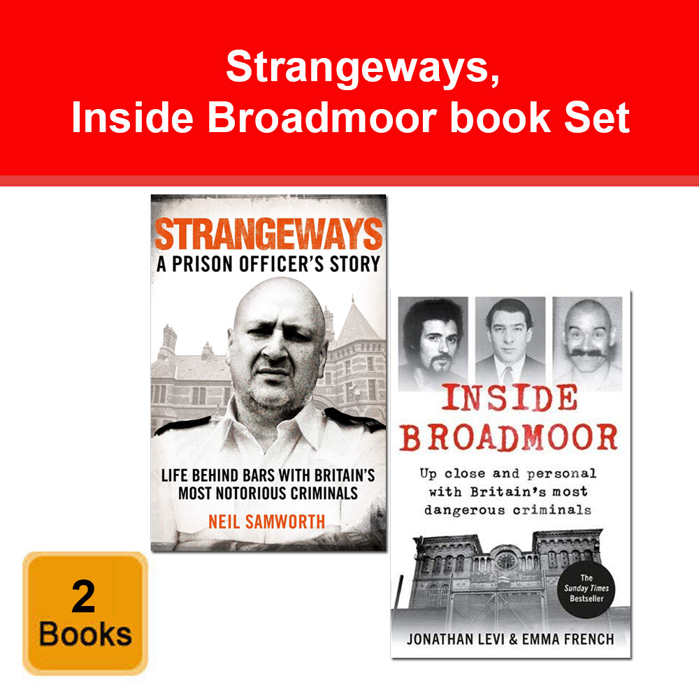 Strangeways A Prison Officer's Story, Inside Broadmoor 2 Books Collection Set