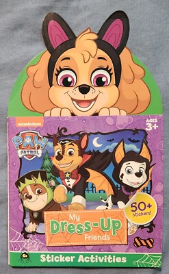 Paw Patrol My Dress-Up Friends Sticker Activities Book