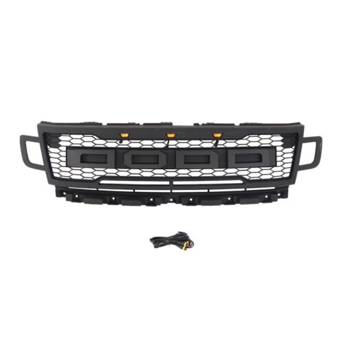 For Ford Expedition 2019-2022 Front Grille With LED Light - Picture 3 of 5