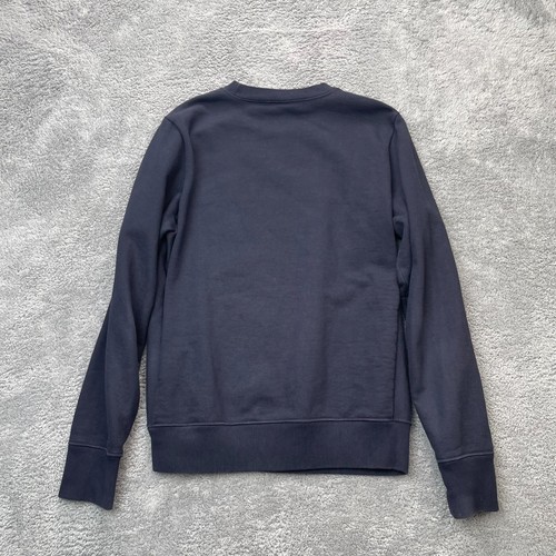 Paul Smith Sweatshirt Men Small Blue Zebra Cotton Crew Neck Long Sleeve Pullover - Picture 7 of 9