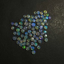 Natural Ethiopian Opal Drill Beads Cut Loose Gemstone 37 Pcs 3-5 MM 10 CT