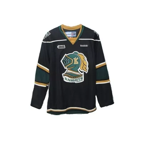 New London Knights Black Jersey. : r/hockeyjerseys