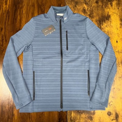 KJUS Performance Long Sleeve Full Zip Jacket Blue Size 50 VY-0052-AA