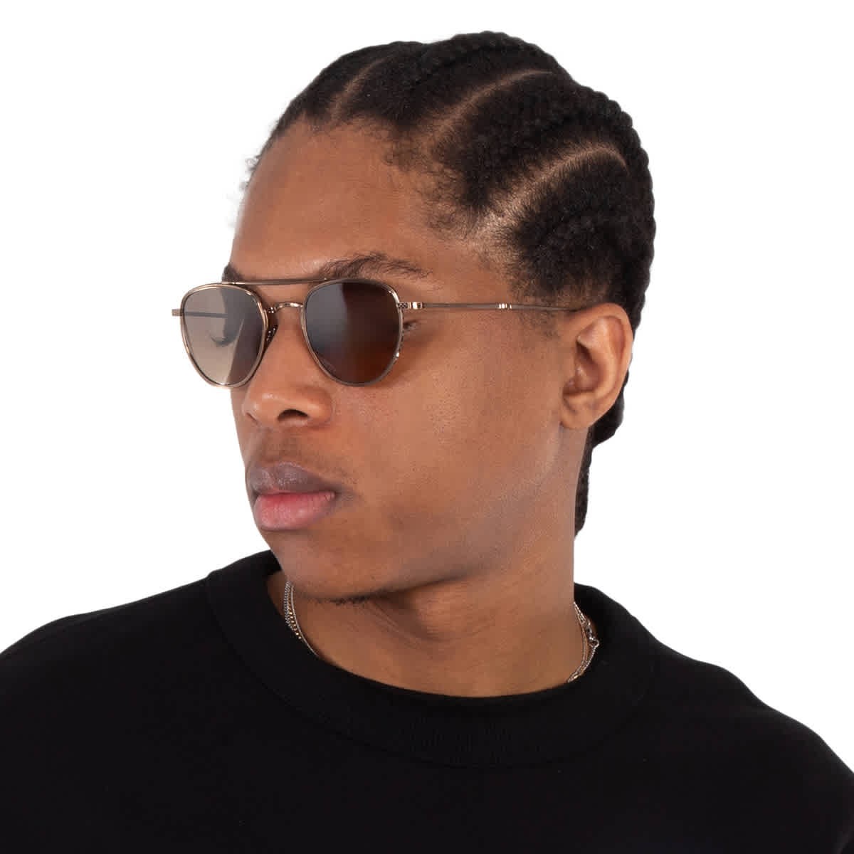 Титановые солнцезащитные очки Mr Leight ROKU II Smokey Pilot ML4015 BBZ-PYRSMKY 48 52190₽