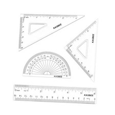 Geometry Set, 4PCS Geometry Kit for Students,...