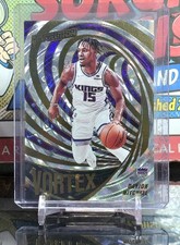 2021-22 Panini Revolution- Davion Mitchell- Vortex #8 Fractal RC