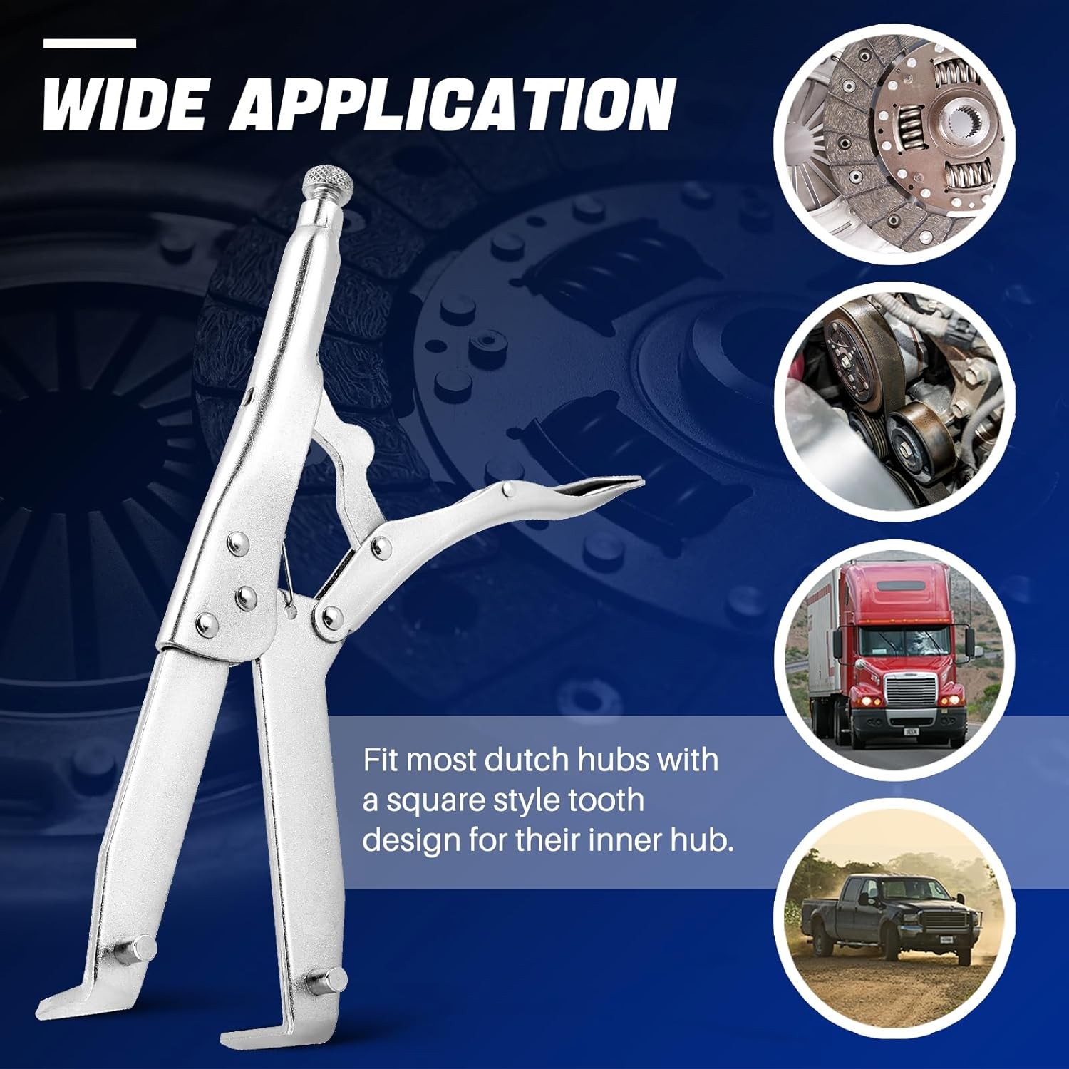 DASBET Clutch Holding Tool Motorcycle Hub Basket Holder & Flywheel... 