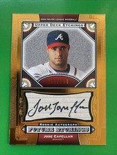 Jose Capellan 2004 Upper Deck Etchings Rookie Auto Card #144 LTD #263/700. rookie card picture