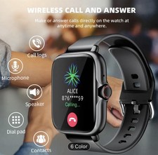 Reloj inteligente barato (negro)