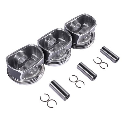 3X STD Kolben für VW Polo Skoda Seat 1.2L 12V Ø76.51MM BBM BZG CGPA CHFA CJLB