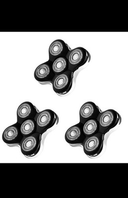 3 PACK SHAVER REPLACEMENT HEADS FOR REMINGTON BALDER PRO - MODEL XR7000 SHAVER