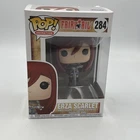 Funko POP! Animation: Fairy Tail - Erza Scarlet #284 Vinyl NEW Box Damage