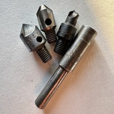 3 embouts de coupe-frais avec rallonge, machiniste aéronautique aéronautique