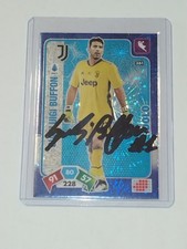 AUTOGRAFO GIGI BUFFON FC JUVENTUS ITALIA CARD PANINI GK N.1 CAMPIONE MONDO 2006 