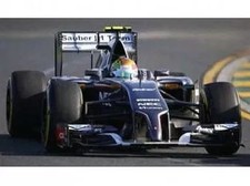 1/43 Sauber C33 Esteban Gutierrez #21 Navy Diecast Model 2014 Used
