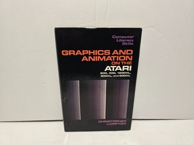 Graphics & Animation  ATARI 800 400 1200XL 800XL 600XL By Lampton 1986