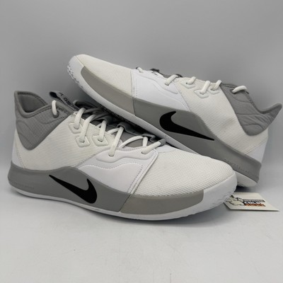 Nike PG 3 TB Flat Silver Size 15 CN9513-107 Grey White