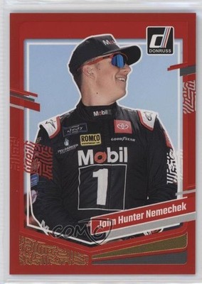 2024 Panini Donruss NASCAR Red /299 John Hunter Nemechek #59 0l8y