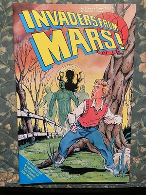 Invaders From Mars #1 (of Three) Steve Jones/Sandy Carruthers Mar 1990 B/W