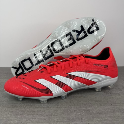 #ad #ad Adidas Predator Pro FG Soccer Cleats Red White ID3856 Men#x27;s Size 12 $99.99