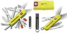 Victorinox Herramienta de Emergencia Amarillo Brillo Navaja Suiza Juego con Silbato Japón