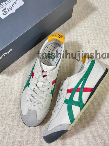 Birch Green Onitsuka Tiger MEXICO 66 1183C102‑201 Low-Top Retro Casual Unisex