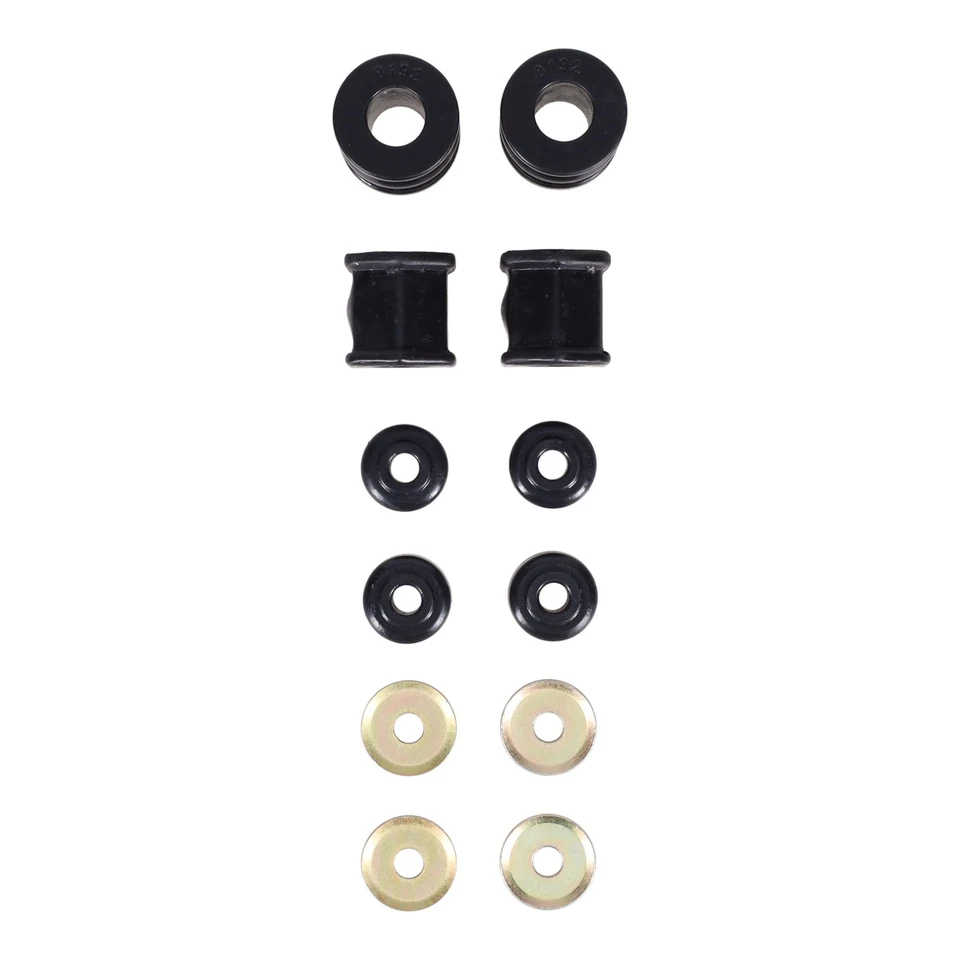 Kit de bujes de barra estabilizadora delantera Polygraphite® 1973-1976 Dodge Coronet Charger 13/16" Foto 2 de 4