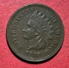 1870 US Indian Head Cent! XF Details! SHARP! Semi Key Date! Hard to Find!