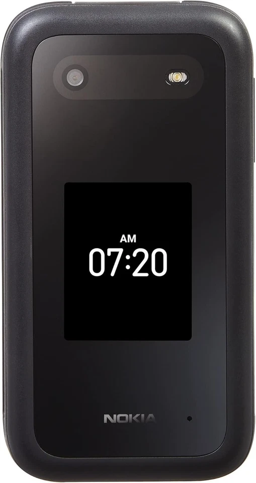 Teléfono Celular Original Nokia (N139DL) 2720 Flip GSM 4G LTE KaiOS MicroSDHC Desbloqueado Foto 2 de 4